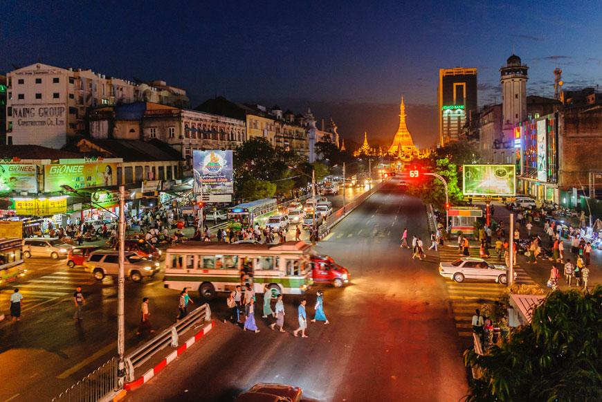 Yangon overview