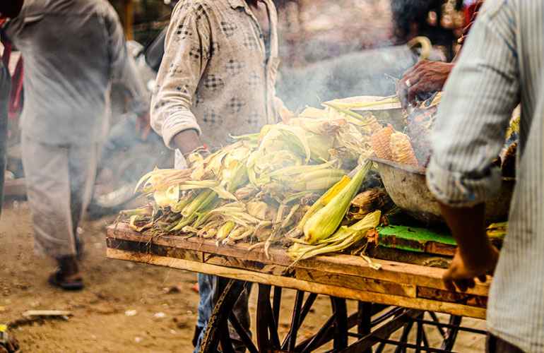 Enjoy special food in Yangon
