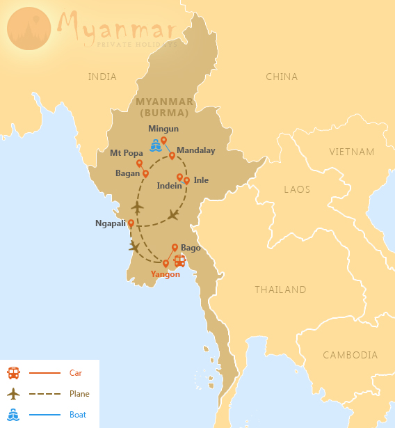 Best of Myanmar Tour