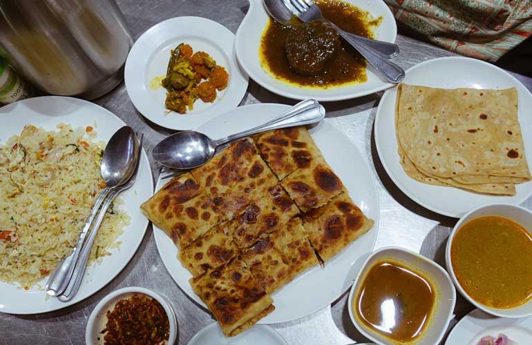 Roti in Yangon Myanmar